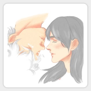 Gintoki and Katsura Sticker